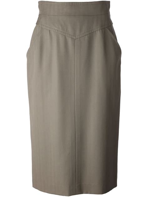 dior green skirt|christian dior skirts for women.